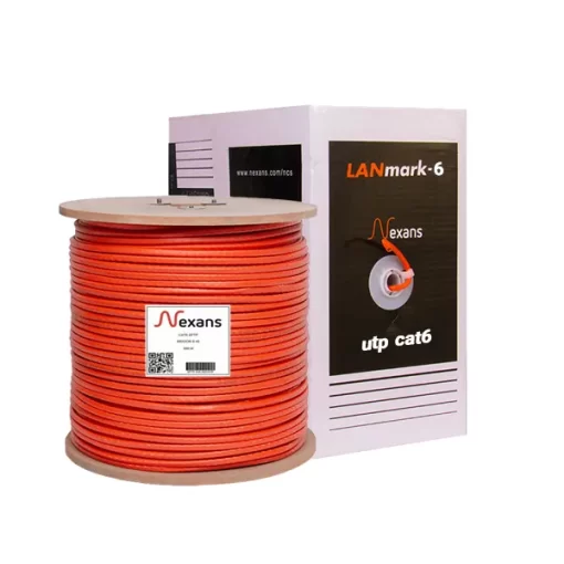 کابل شبکه داخلی    Nexans CAT6  UTP CCA IN